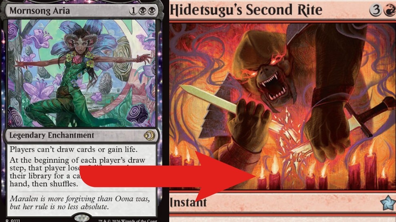 10 de mal guanyem!! 👺HIDETSUGU ARIA😈 COMBO♻️ mtg Arena Estàndard de Cats of the Coast