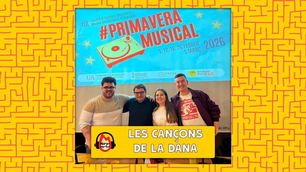 Les cançons de la dana | Obrim Portes 2x16 | En viu amb Xavier Aliaga de Llet i Vi