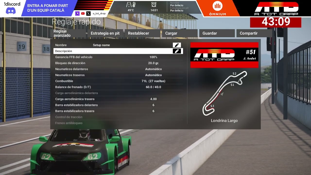 Campionat Sprint Race: Ronda 4 - Londrina | ATOTDRAP !discord de A tot Drap Simulador