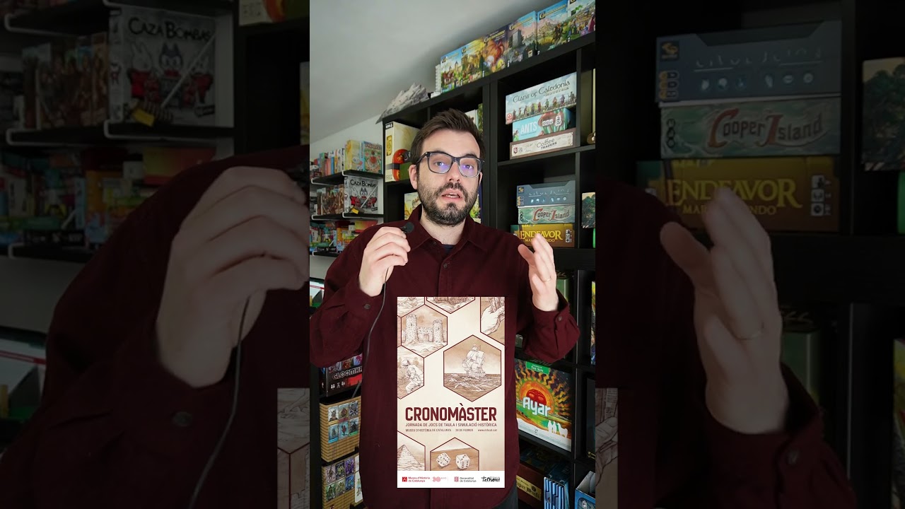 CRONOMÀSTER - en directe tots els detalls de l'esdeveniment demà (dimecres 11/02, 21:30) a Youtube. de Professor Mompi