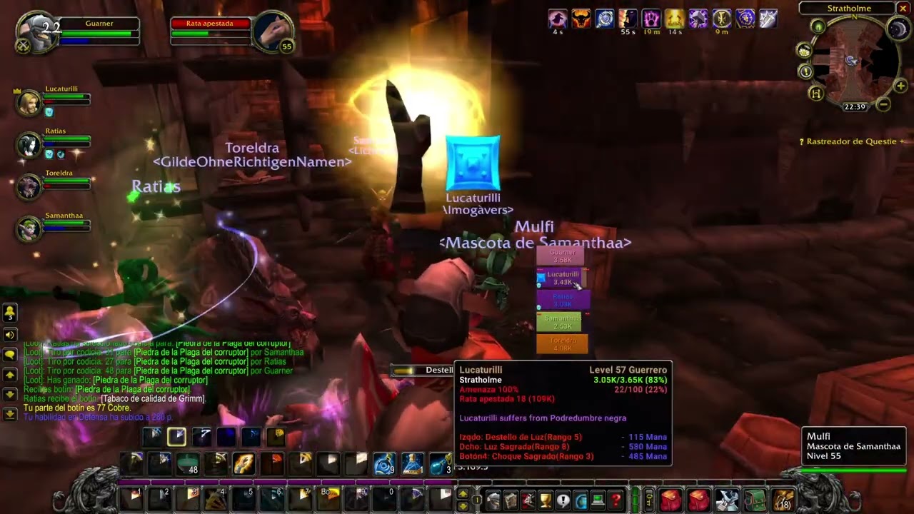 La llegenda de Guarner i Luca Turilli:Stratholme Zona Undead de vifeGaming