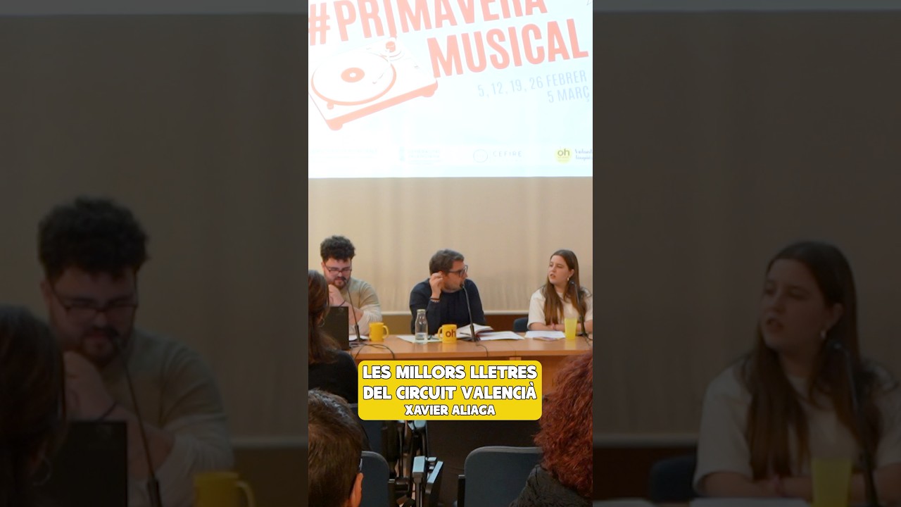 🎤 Les millors lletres del circuit valencià les fa @sociologiaanimal, segons apunta Xavier Aliaga 👀 de Llet i Vi