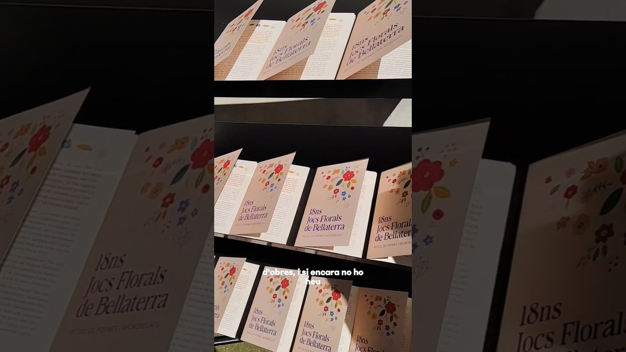 18ns Jocs Florals de Bellaterra 🏆📚💐 #vlog de Paraula de Mixa