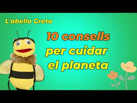 10 consells per cuidar el planeta (l'abella Greta) de Xavier Margenat