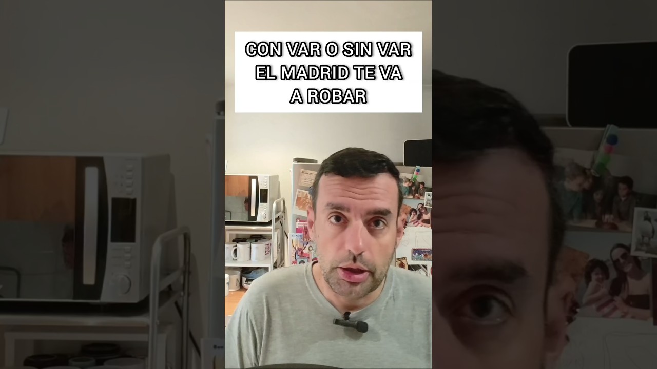 Con VAR o sin VAR el Madrid te va a robar de Àngel Aguiló Palou