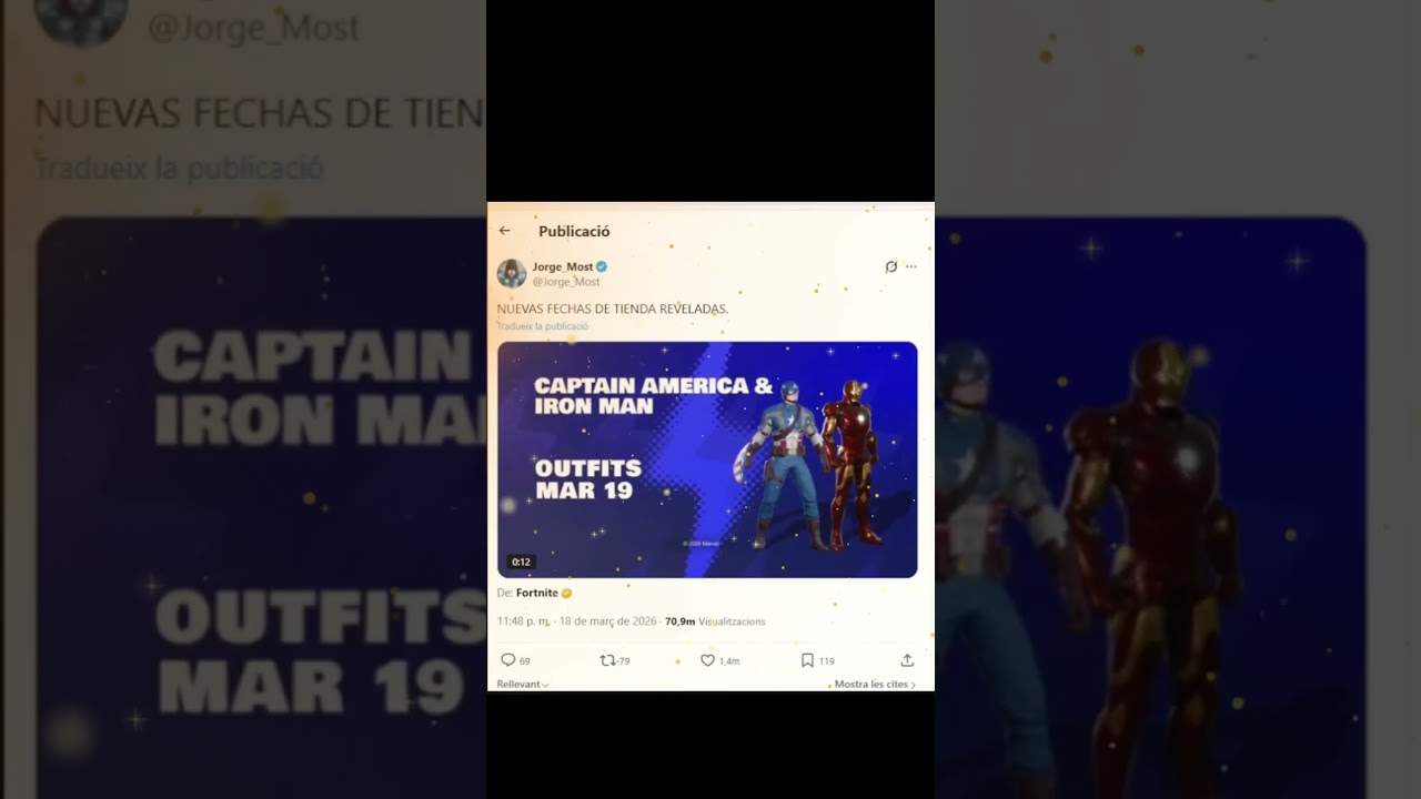 BOTIGA FORTNITE SETMANA 12 2026 #fortnite #català #gaming #ps5 #pcgaming de FrikiiCat GaMeR BOTIGA FORTNITE SETMANA 12 2026 #fortnite #català #gaming #ps5 #pcgaming de FrikiiCat GaMeR