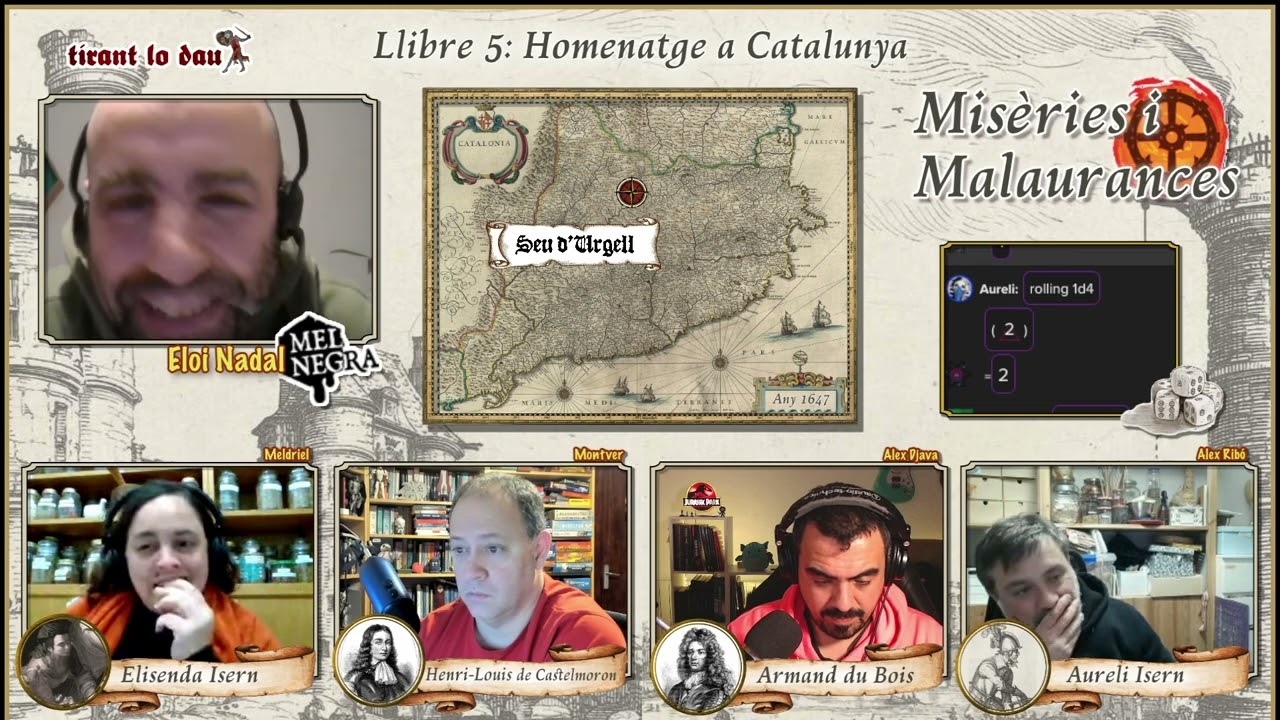 Homenatge a Catalunya (6/6) - Misèries i malaurances // Rol en Català de Tirant lo dau