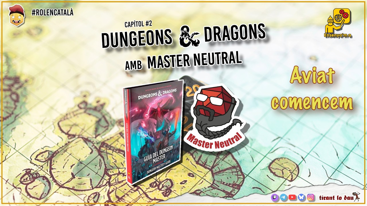 Ensenya'm a ... Dungeons & Dragons amb Master Neutral #rolencatalà de Tirant lo dau