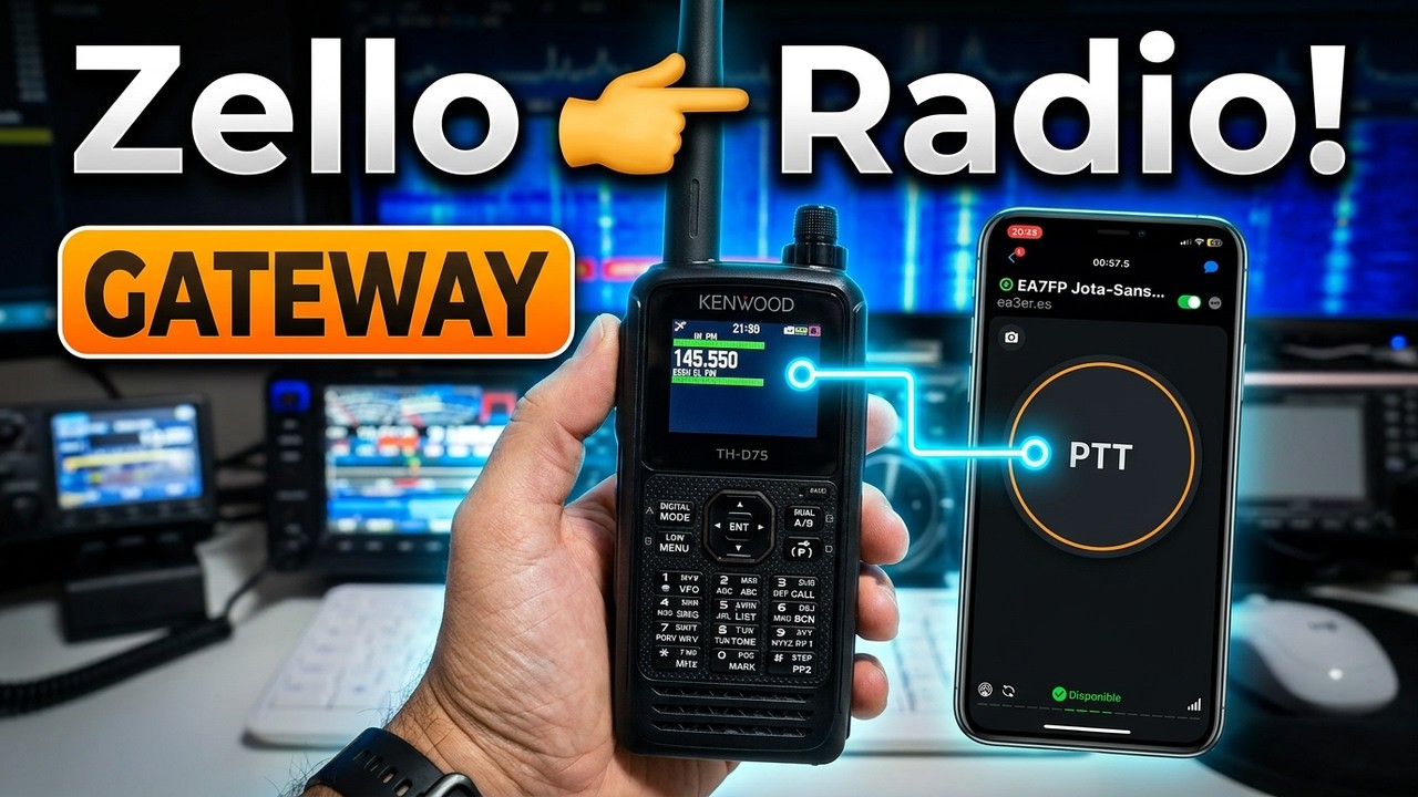 ZELLO WALKIE-TALKIE 145.550 HAM RADIO de EA3HSL Jordi