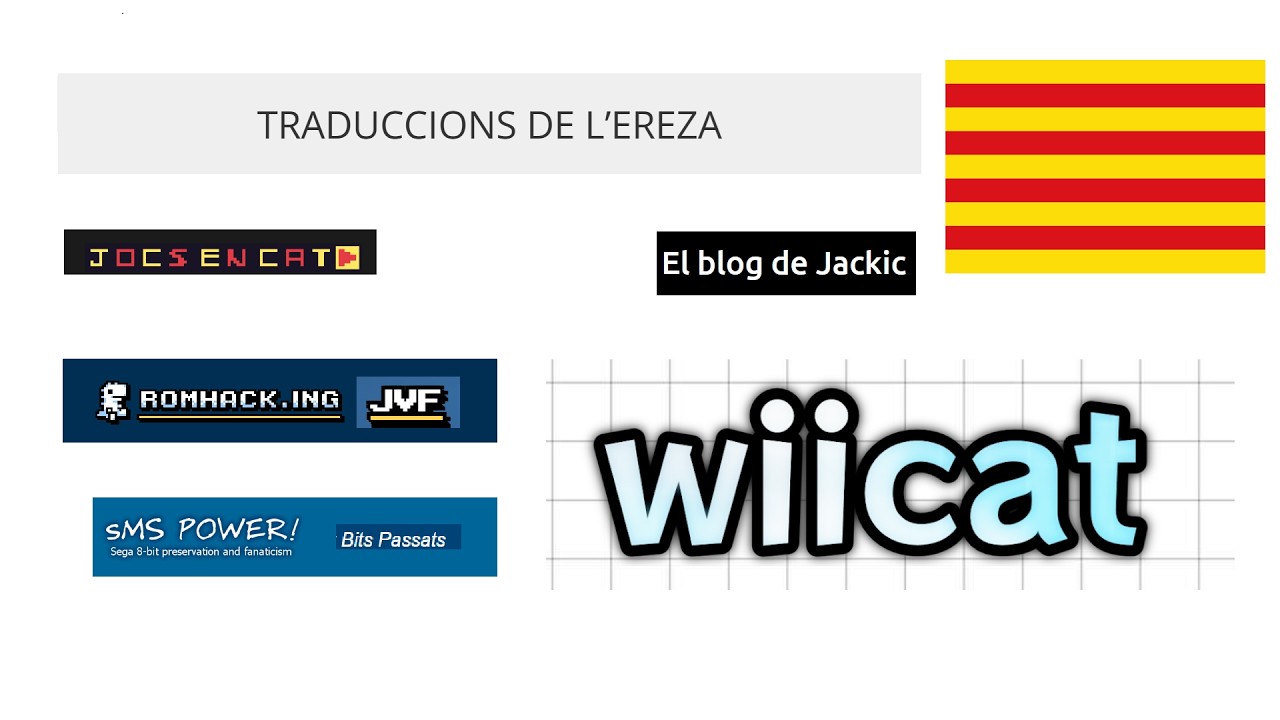 Ereza, Jocsencat, Jackic, Wiicat Bits Passats i JVF - AD desinteressat, però interessant. Març 2026. de Emilio López