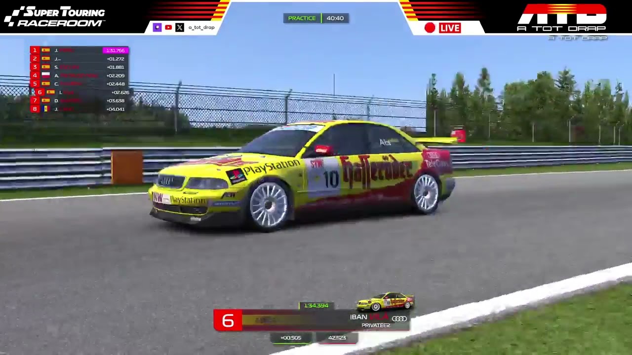 SuperTouring ATD - Ronda 1: Brands Hatch | ATOTDRAP !discord JutRace.net de A tot Drap Simulador