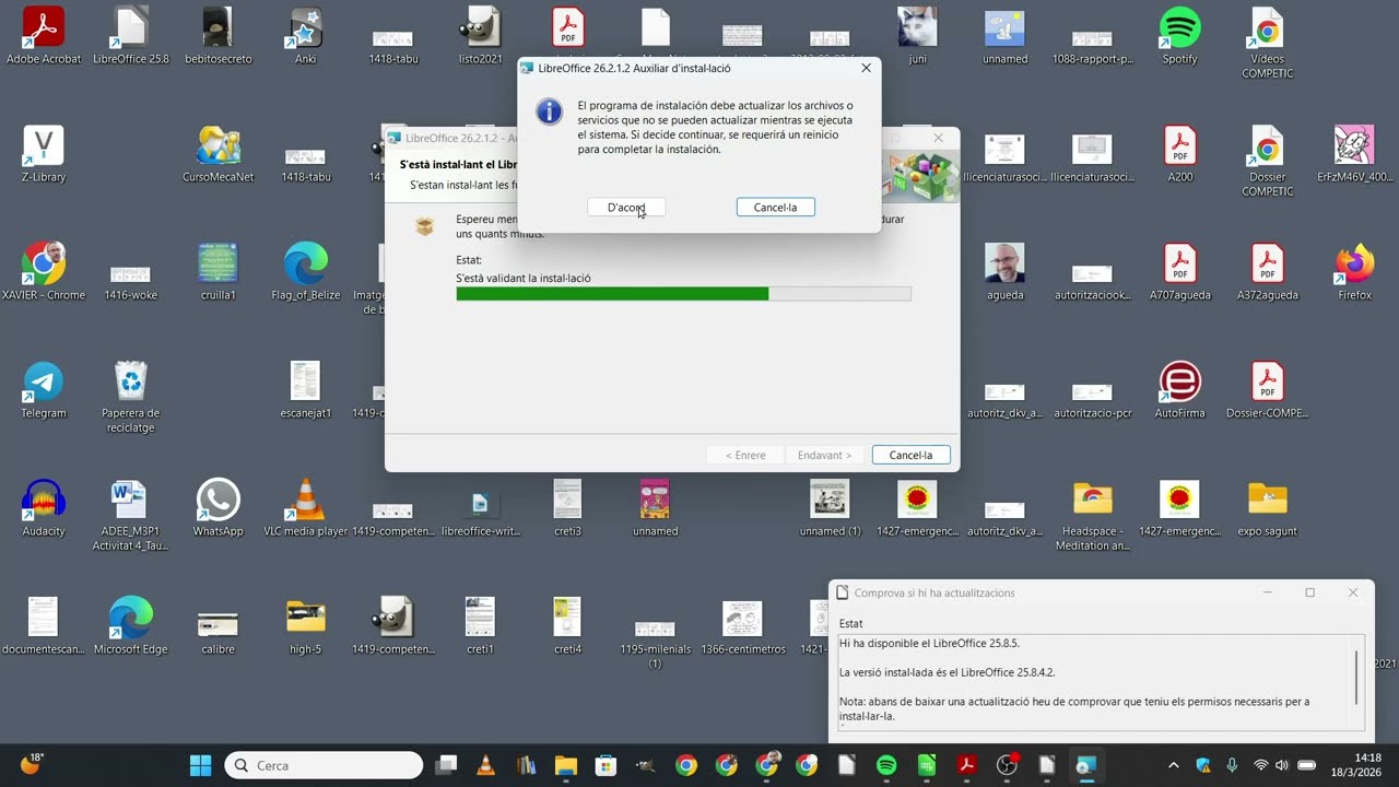 Com instal·lar actualitzacions de Libreoffice de Xavier Àgueda COMPETIC