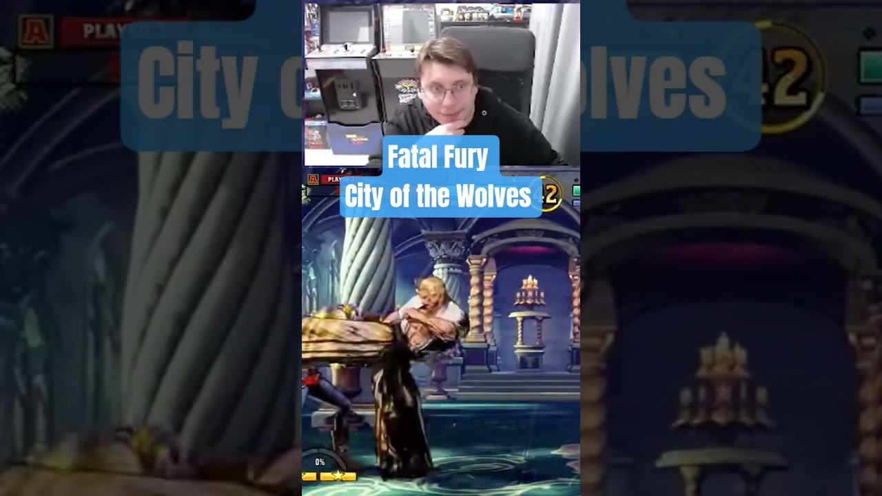PROHIBIT TOCAR BOTONS!! #fatalfurycityofthewolves #snk #videogames #català #retro de El Moviment Ondulatori
