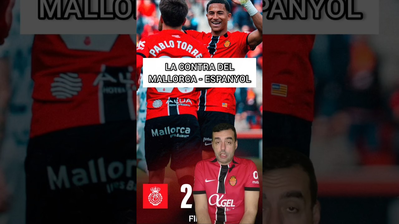 La contra del Mallorca - Espanyol de Àngel Aguiló Palou