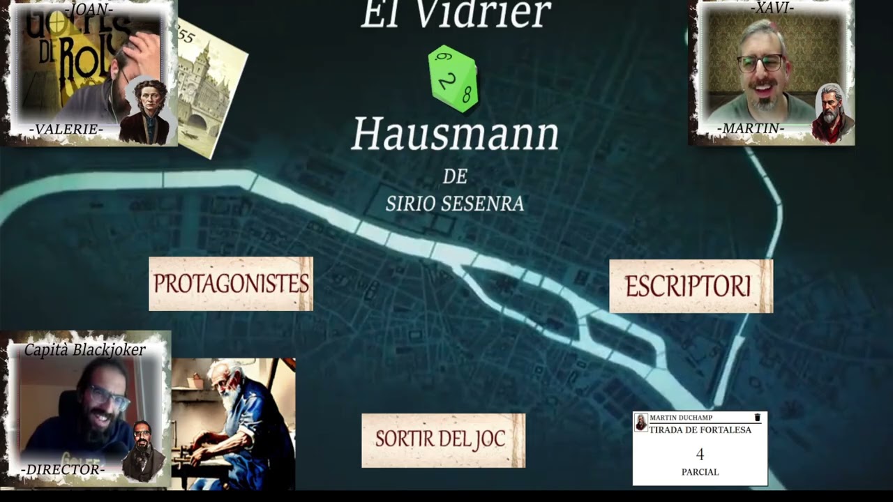 El Vidrier de Hausmann (3/x) El pou // Karma // Rol en català // de Golfes De Rol