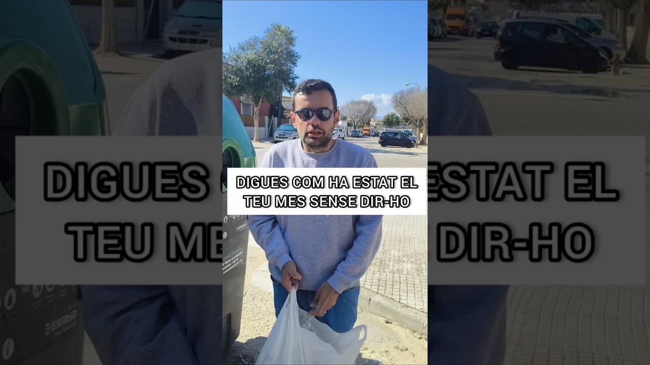 Digues com ha estat el teu mes sense dir-ho de Àngel Aguiló Palou