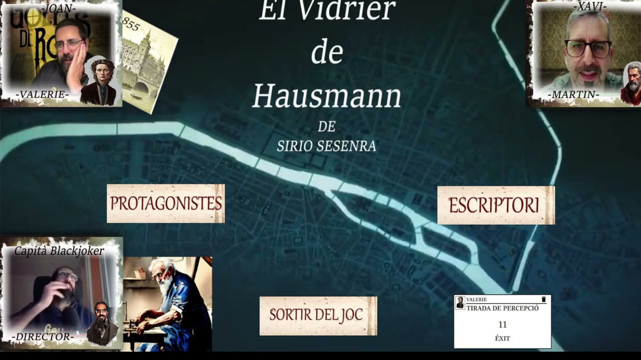 EL Vidrier de Hausmann (2/x) La Morgue // Karma // Rol en català // de Golfes De Rol