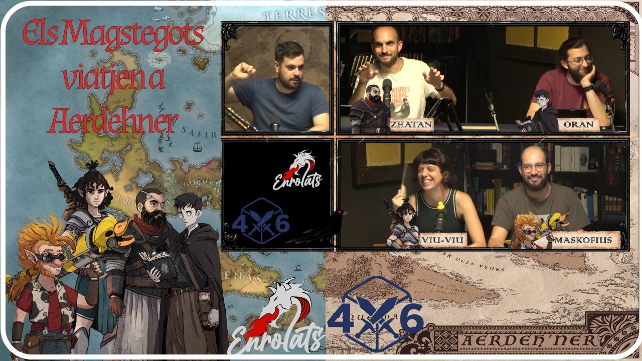 4d6 - Colabs || Els Magstegots viatjen a Aerdehner [AMB @Enrolats ] de 4dausde6