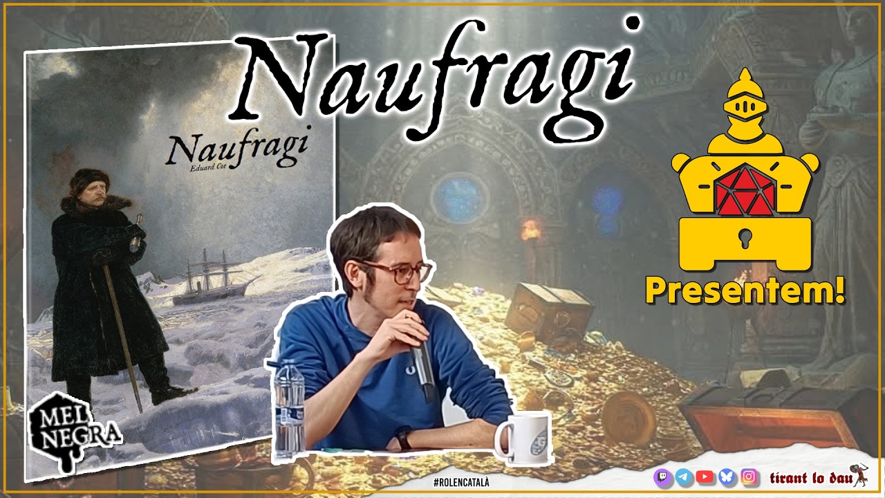 Presentem Naufragi d'Eduard Cot de Tirant lo dau