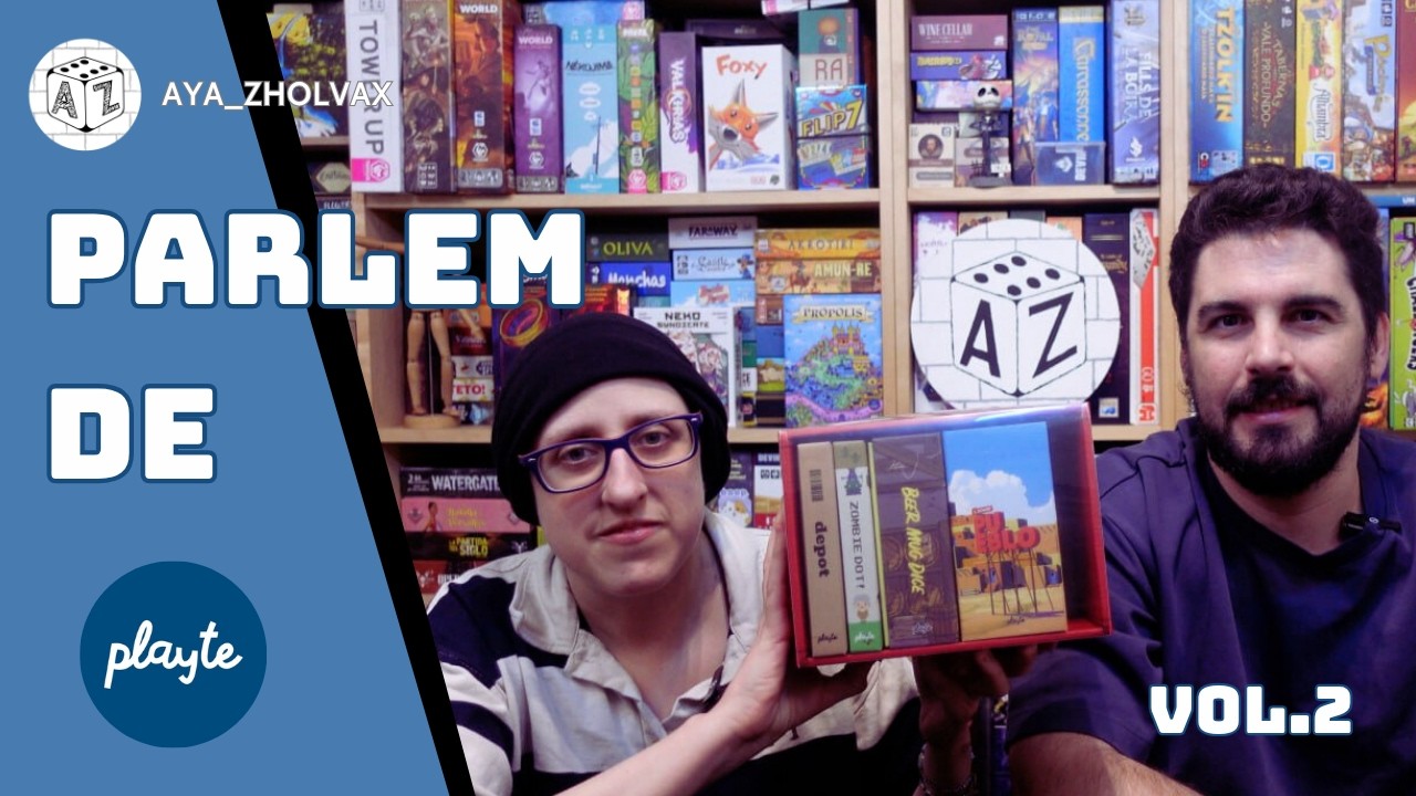 🔵 Els 4 jocs del contenidor de PLAYTE games | Parlem de jocs de Aya_ZholvaX: Jocs de taula