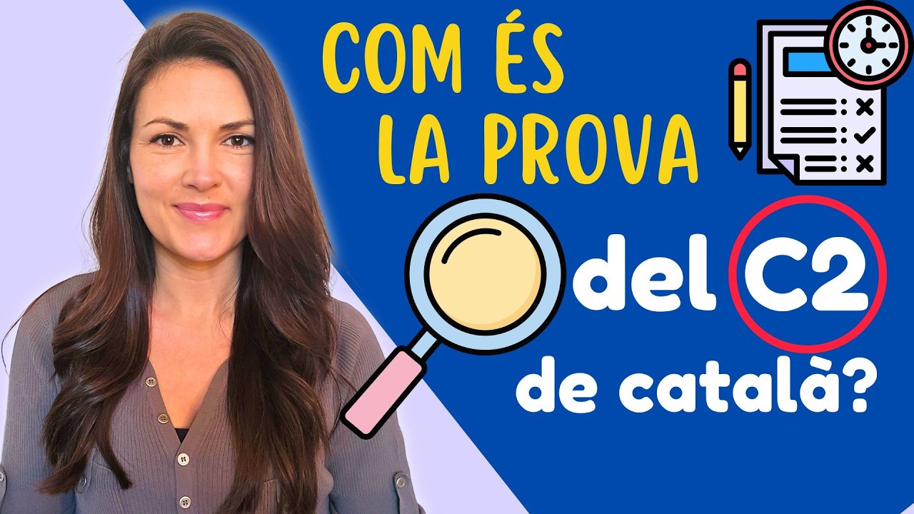 👌🏼 Com és l'EXAMEN C2 de català? EXPLICACIÓ de la prova de nivell C2 de Parlem d'escriure en català