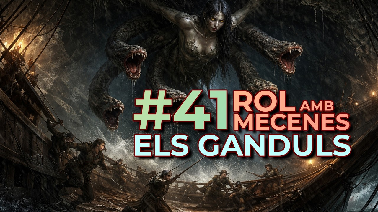 Rol amb mecenes - Els GANDULS enfronten al monstre de la GRUTA! [MECENES 41] de Enrolats