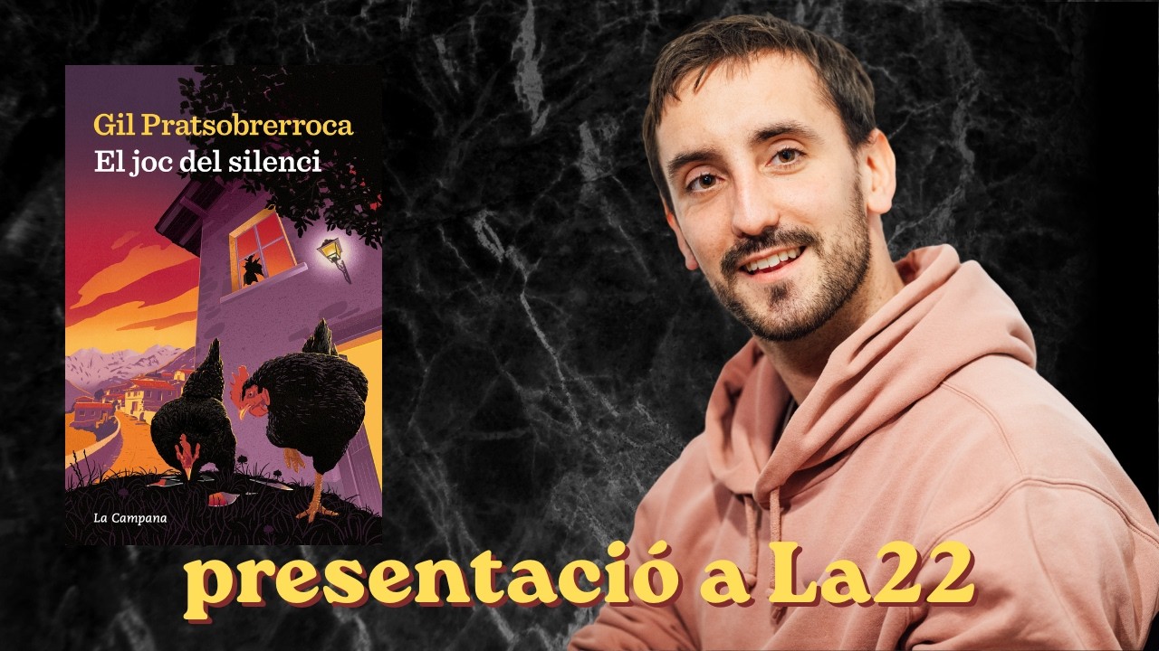 Presentació d’“El joc del silenci” de Gil Pratsobrerroca | Llibreria 22 Girona | NoirCat de Jacint Casademont