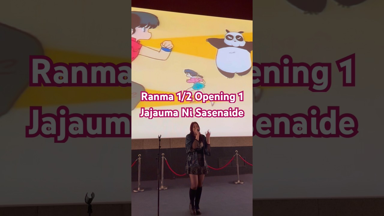 🐼 Ranma 1/2 Opening 1: Jajauma Ni Sasenaide en català #FeMA26 Menorca de Aida x Música d'Anime en Català