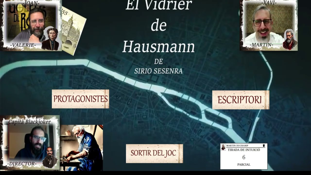 El Vidrier de Haussmann (4/x): El Teatre// Karma// Rol en català de Golfes De Rol