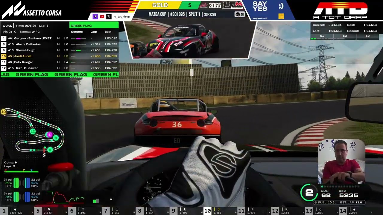 LFM S22-W2 - GT4 Toyota Super | ATOTDRAP !discord de A tot Drap Simulador