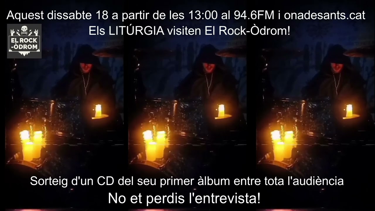 Propera visita de LITÚRGIA a El Rock-Òdrom de El Rock-Òdrom Ràdio