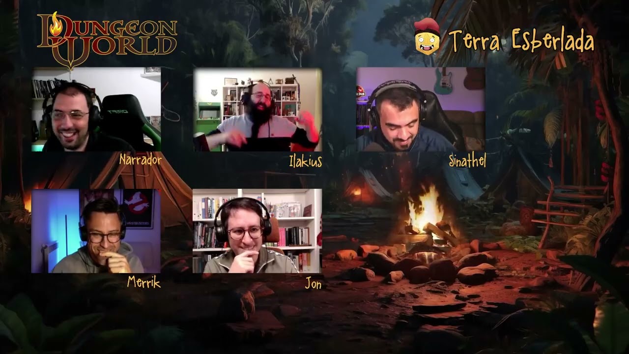 La Terra Esberlada - Sessió 2 de Dungeon World #rolencatalà de Tirant lo dau