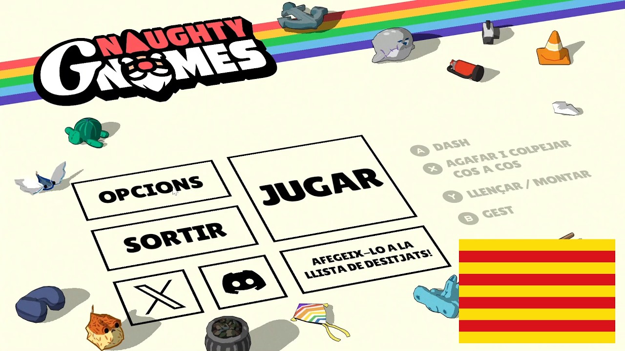 Gnaughty Gnomes Demo SandCastles Studio. Similar al videojoc RoomBattle. Enllaços descripció. de Emilio López