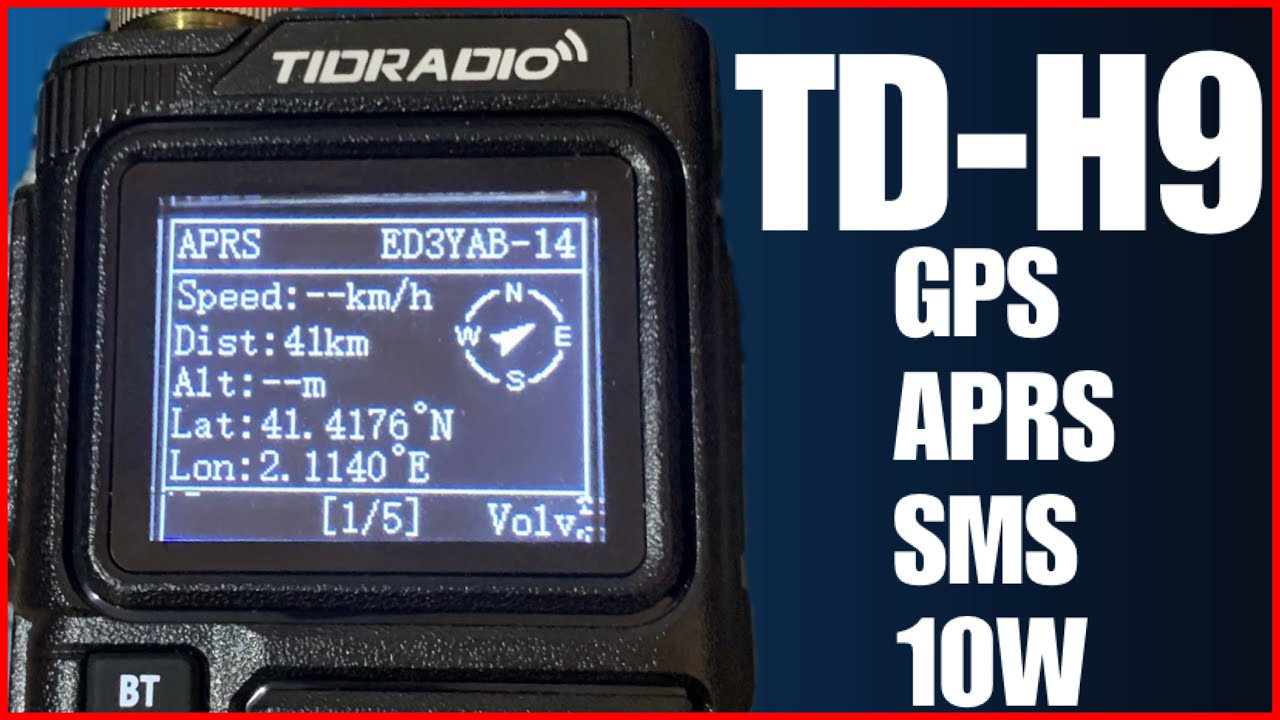 TIDRADIO TD-H9 de EA3HSL Jordi