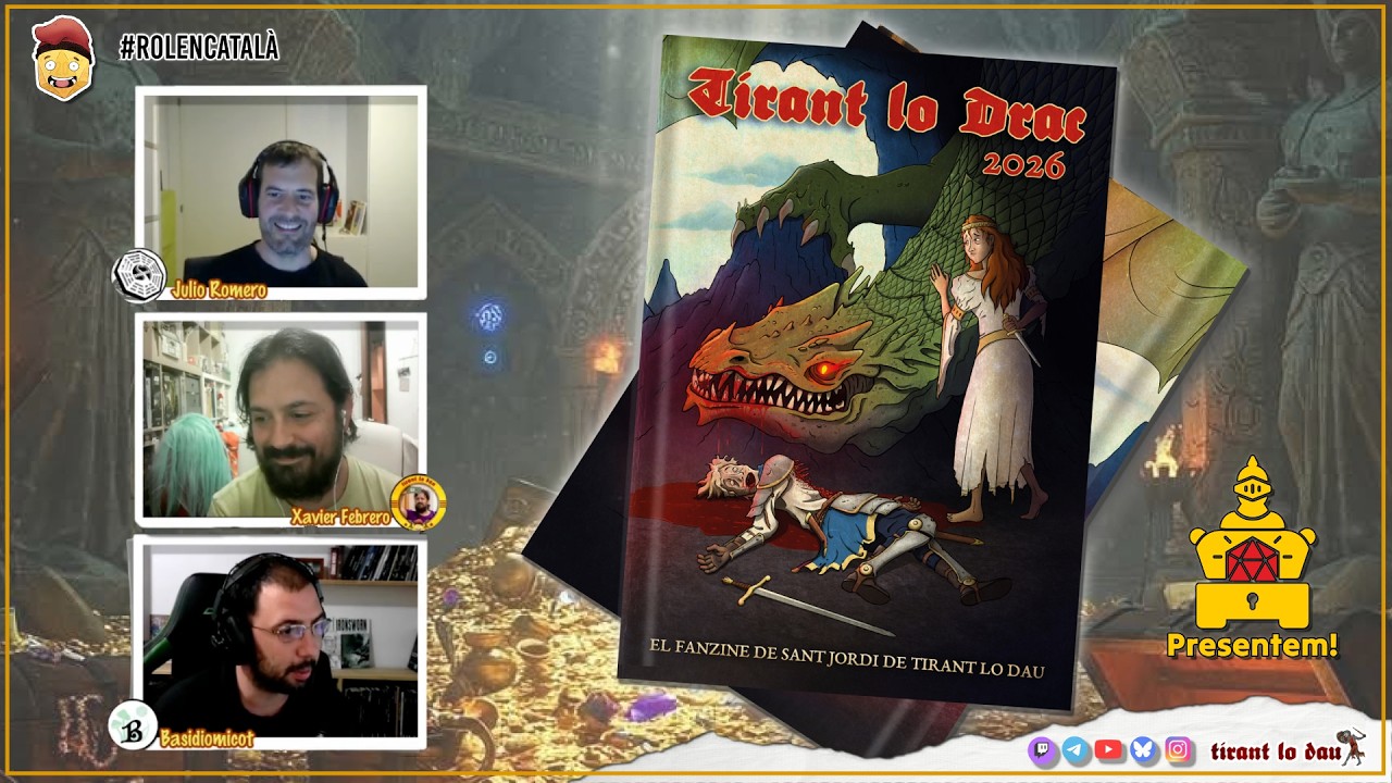 ⚜️ Presentem el Tirant lo Drac 2026 de Tirant lo dau