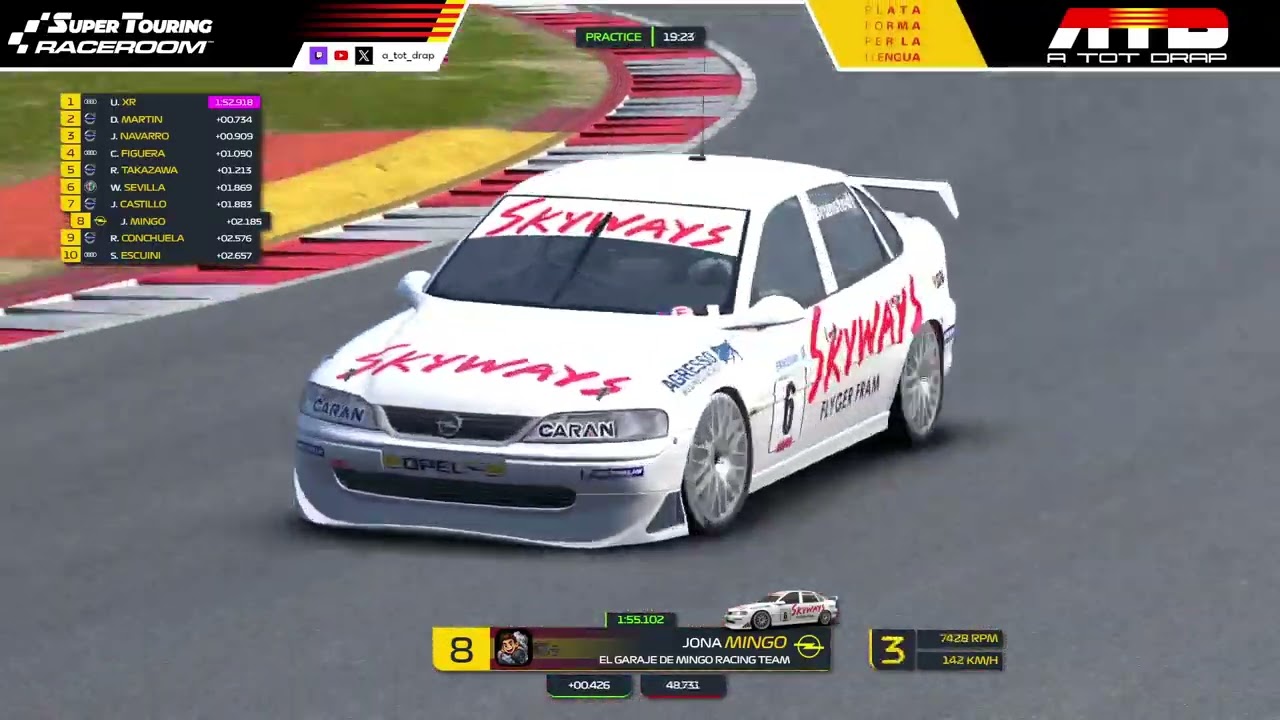 Retransmissió SuperTouring - R4 Portimao | ATOTDRAP de A tot Drap Simulador