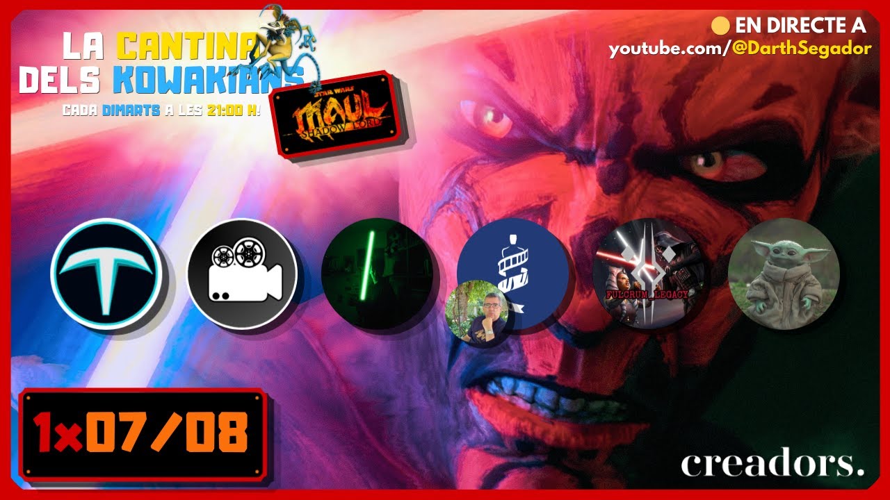 🟡 LCDK Maul - Shadow Lord | 1x07 Crida a l'oblit i 1x08 La por que s'hi instal·la de Darth Segador
