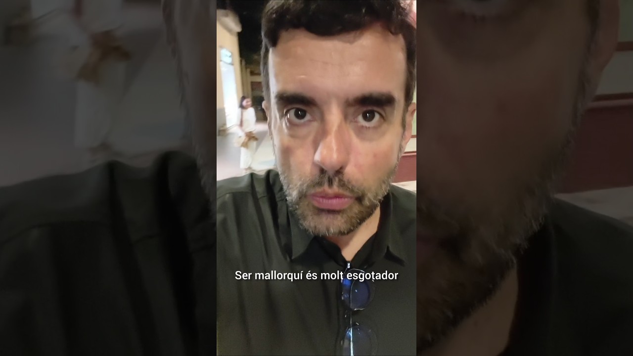 Ser mallorquí és molt esgotador de Àngel Aguiló Palou