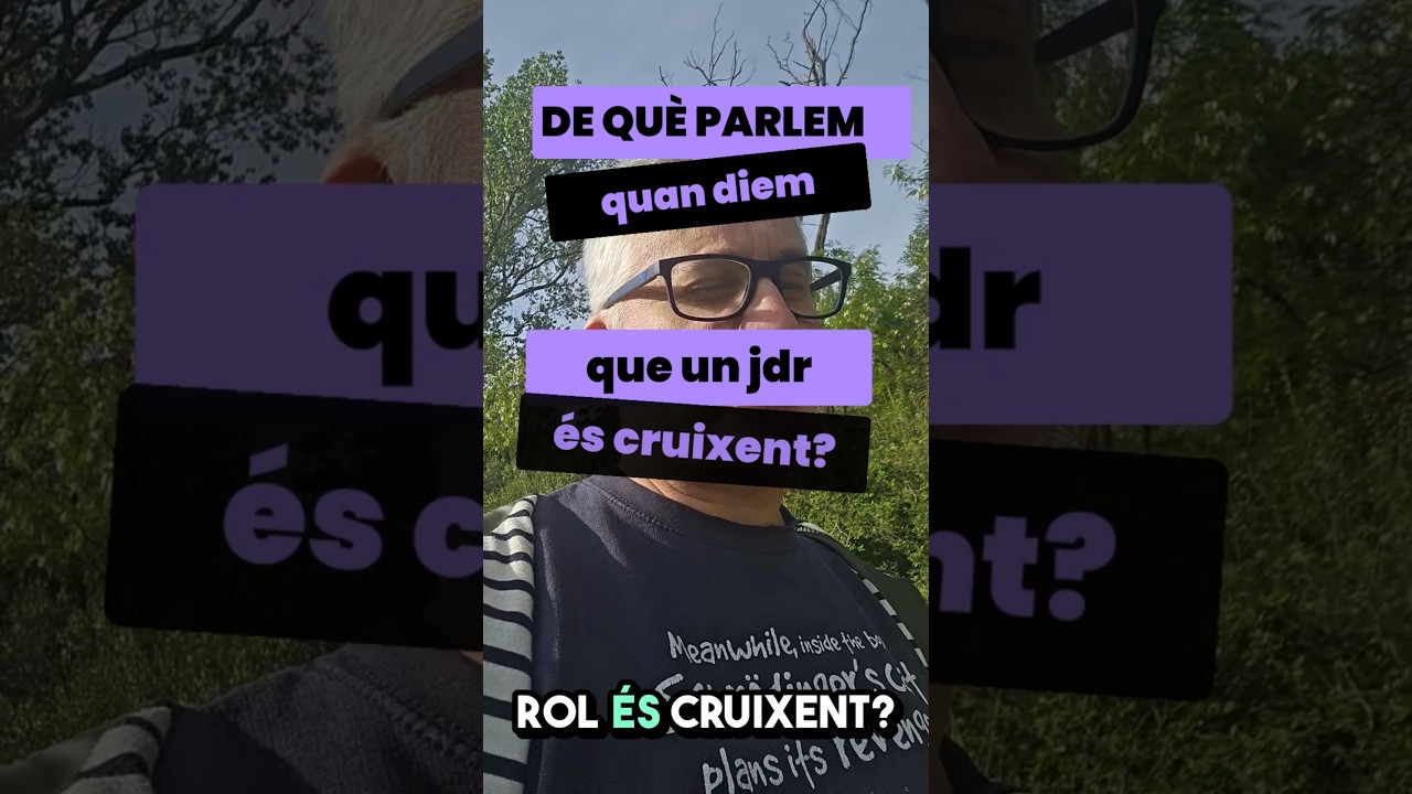 De que parlem quan diem que un sistema és cruixent? #RolRàpid #Inconcebible cap. 9 de Rol Ràpid