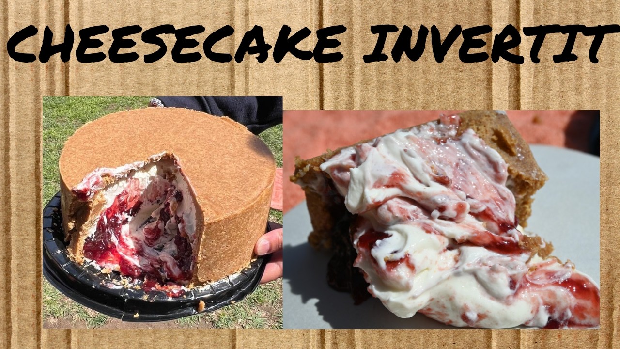 CHEESECAKE INVERTIT - recepta CASOLANA - pastissos ORIGINALS - dolços en CATALÀ de Dolça Terra