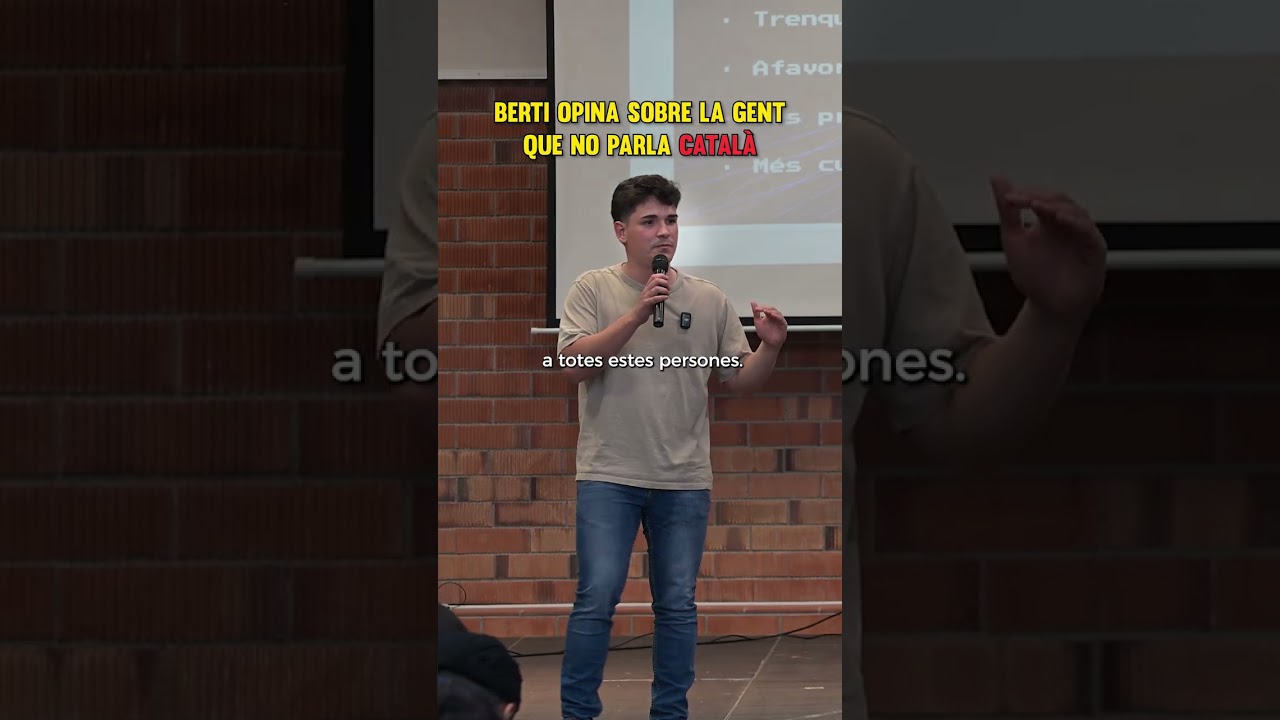 La gent que no parla en català de Berti