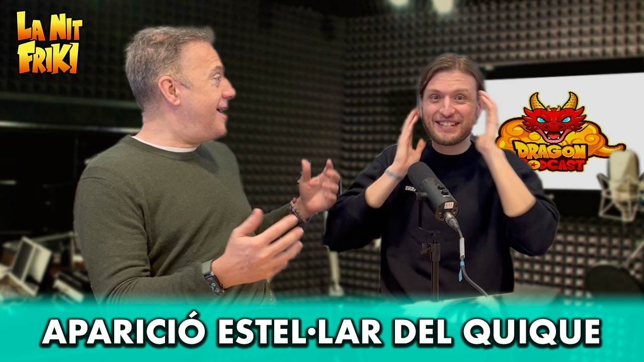 Aparició estel·lar del Quique Hernández a DRAGON PODCAST🎙️ de La Nit Friki
