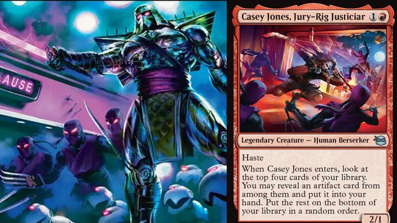 🏒CASEY JONES AFFINITY de CROM mtg Arena Estàndard de Cats of the Coast