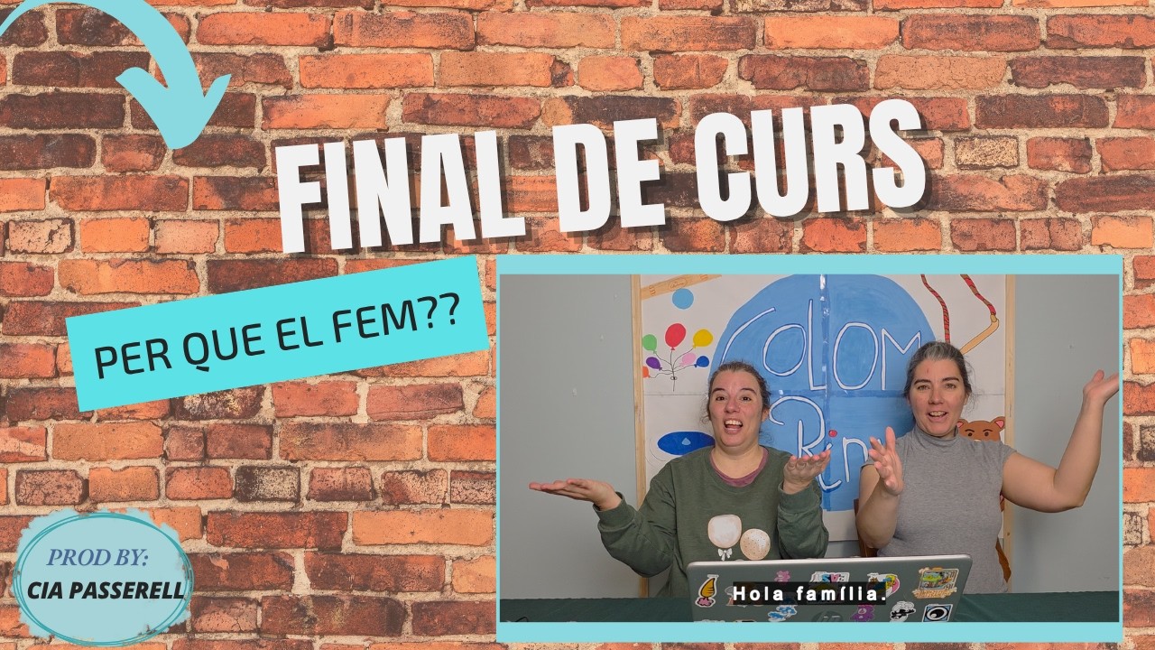 👉FINAL DE CURS: Per que el fem i per que es important!!👈 de LA COLOMBINA BCN