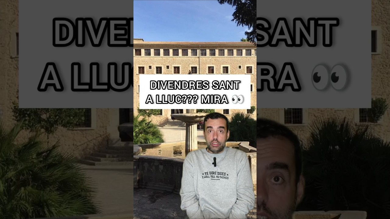 Divendres Sant a Lluc. O l'intent de fer-ho... de Àngel Aguiló Palou