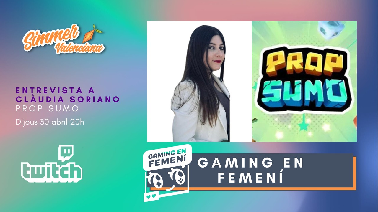 [Gaming en Femení] -🌟 Amb Clàudia Soriano | Jugeum a Prop Sumo🌟 de Simmer Valenciana