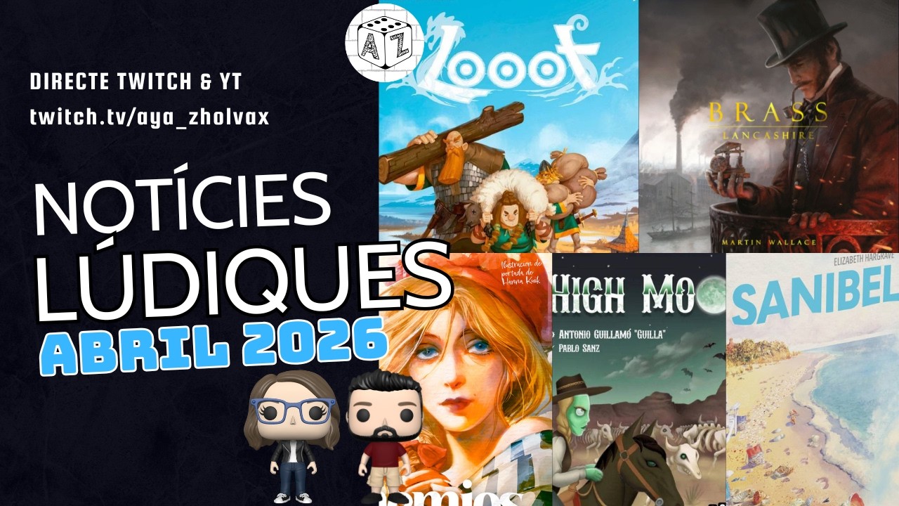 📰🎴Notícies Lúdiques ABRIL 2026 | de Aya_ZholvaX: Jocs de taula