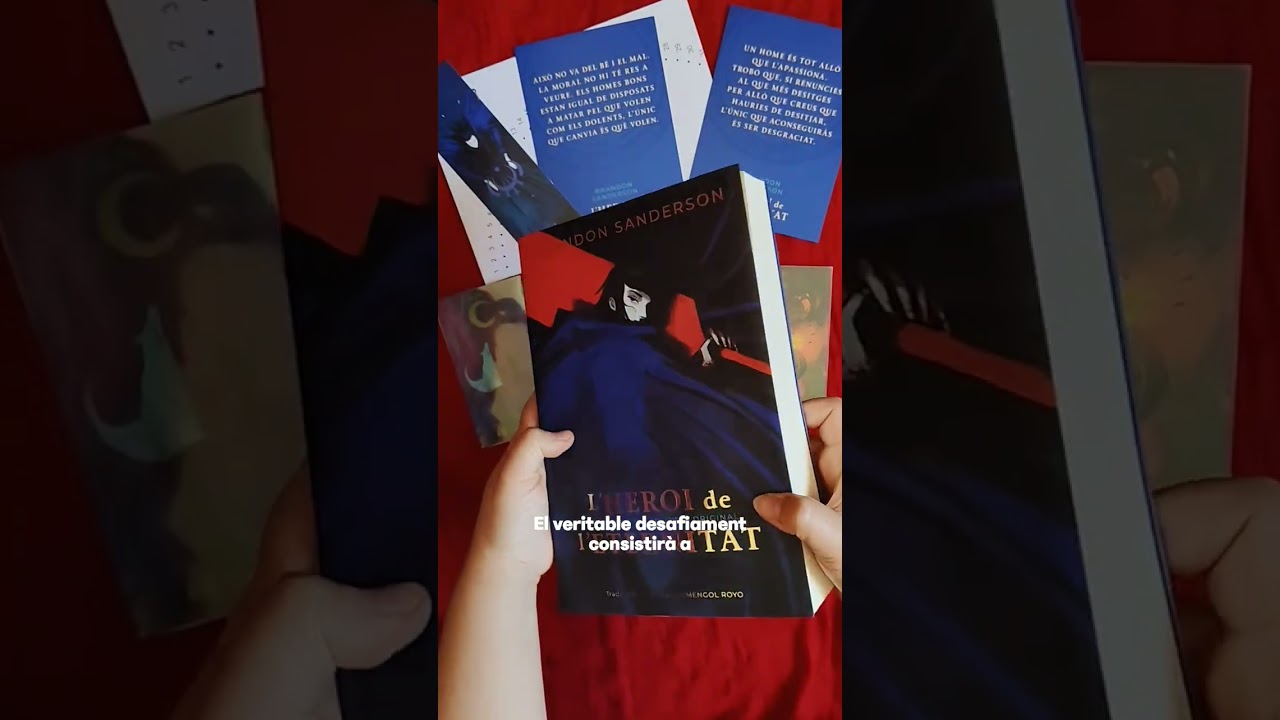 #Bookhaul de "L'heroi de l'eternitat" de Brandon Sanderson ✨ de Paraula de Mixa