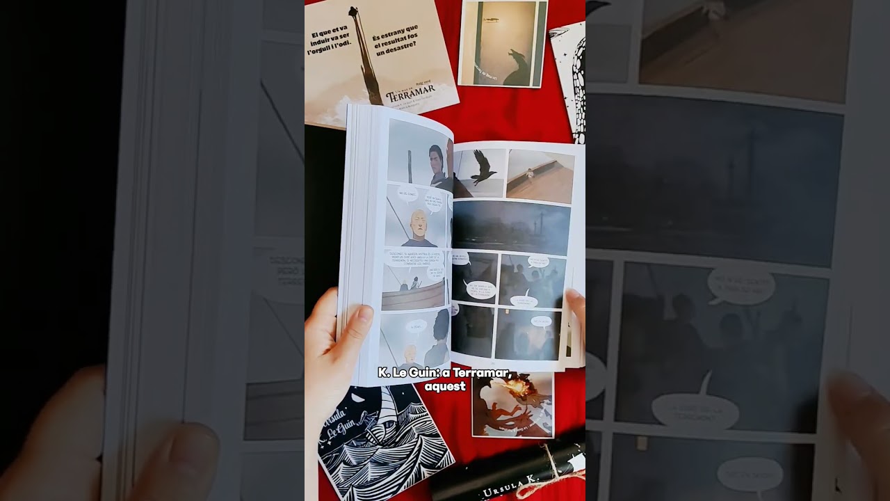 #Unboxing de la novel·la gràfica de "Un mag de Terramar" de Paraula de Mixa