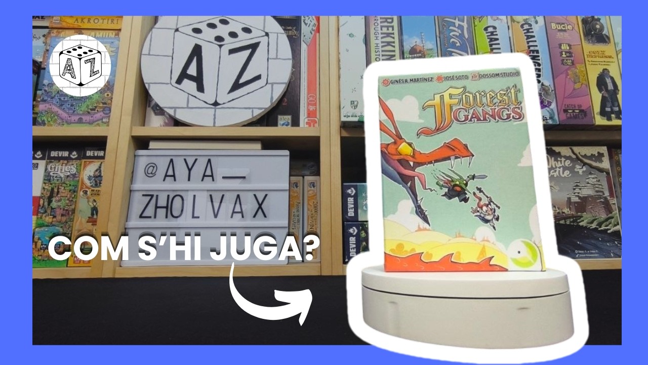 🌳 FOREST GANGS - Com s'hi juga? [tutorial] de Aya_ZholvaX: Jocs de taula
